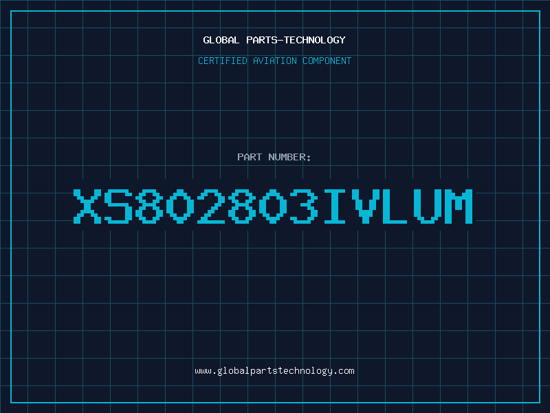 Aviation Part XS802803IVLUM