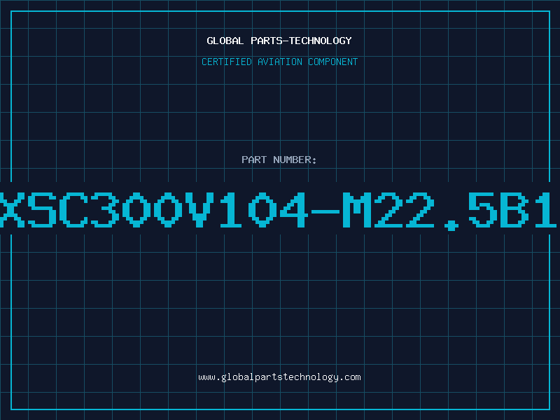 Aviation Part XSC300V104-M22.5B1