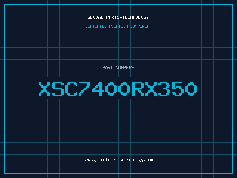 Aviation Part XSC7400RX350