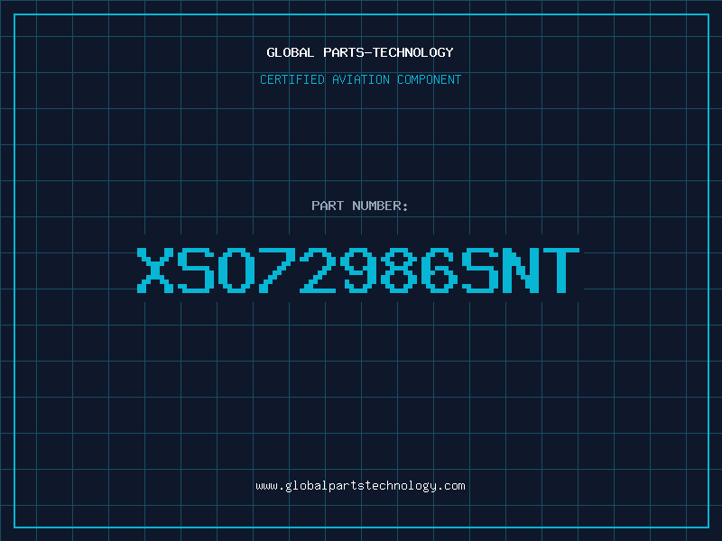 Aviation Part XSO72986SNT