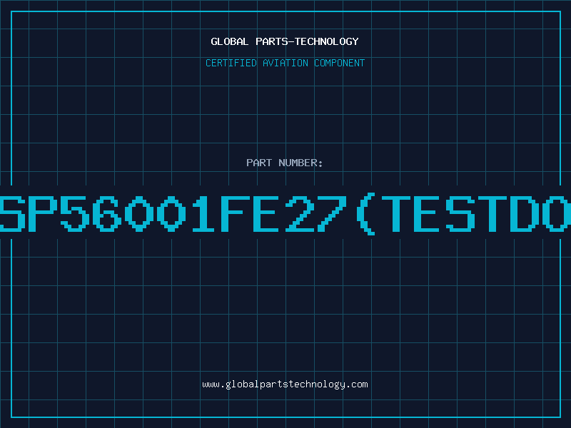 Aviation Part XSP56001FE27(TESTDOT