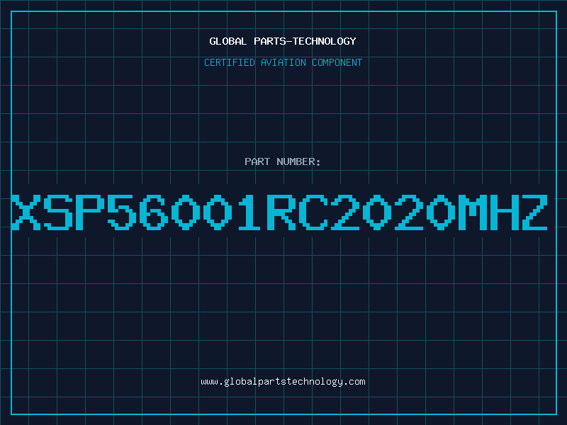 Aviation Part XSP56001RC2020MHZ