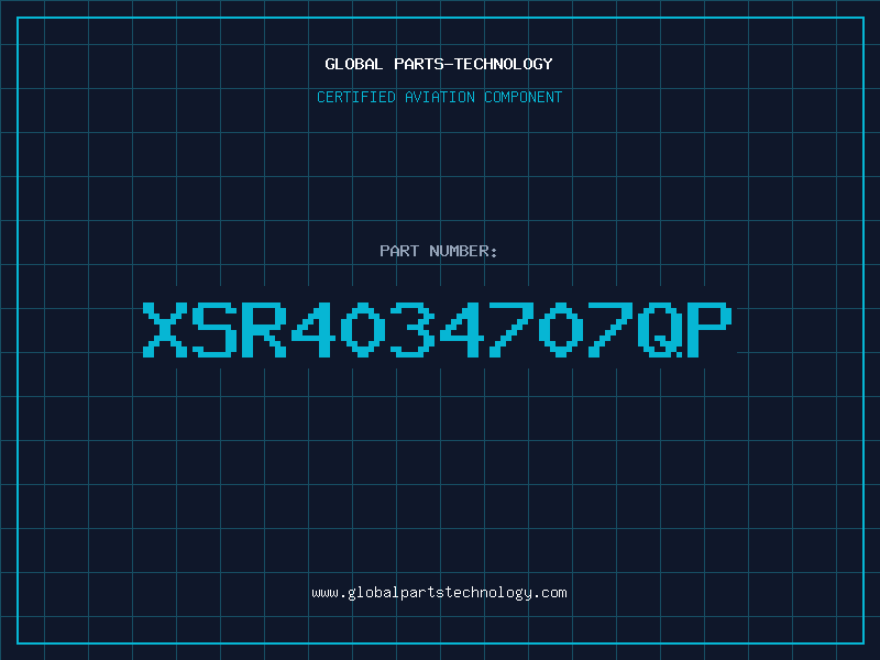 Aviation Part XSR4034707QP