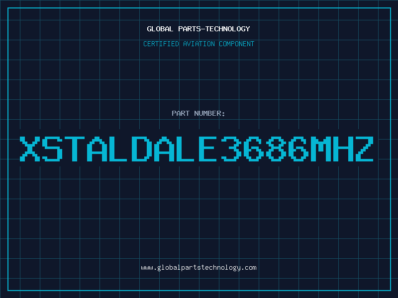 Aviation Part XSTALDALE3686MHZ