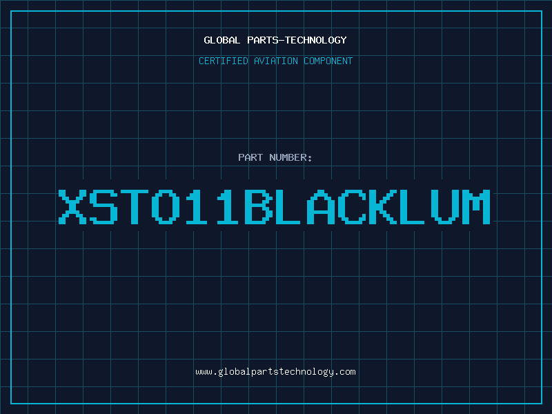 Aviation Part XSTO11BLACKLUM