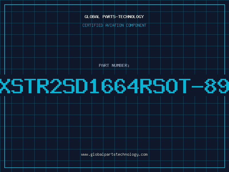 Aviation Part XSTR2SD1664RSOT-89