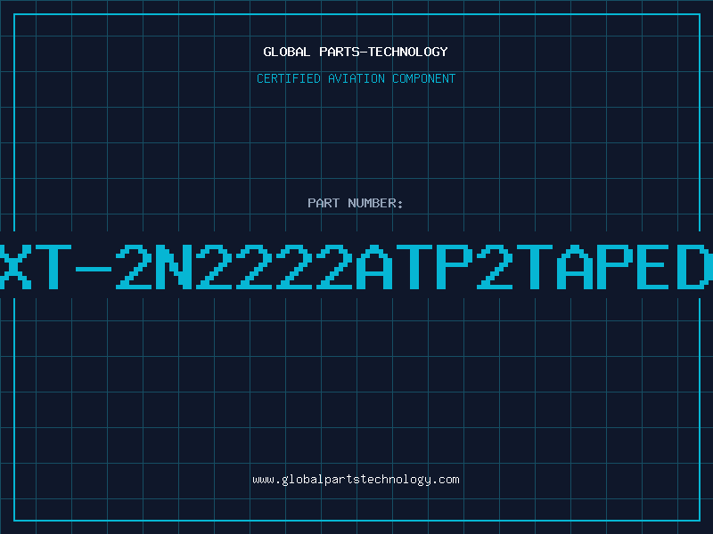 Aviation Part XT-2N2222ATP2TAPED