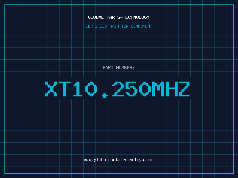 Aviation Part XT10.250MHZ
