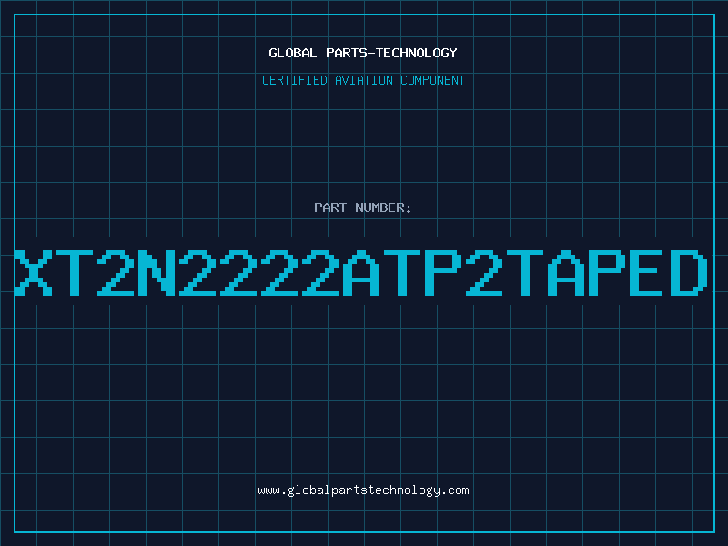 Aviation Part XT2N2222ATP2TAPED