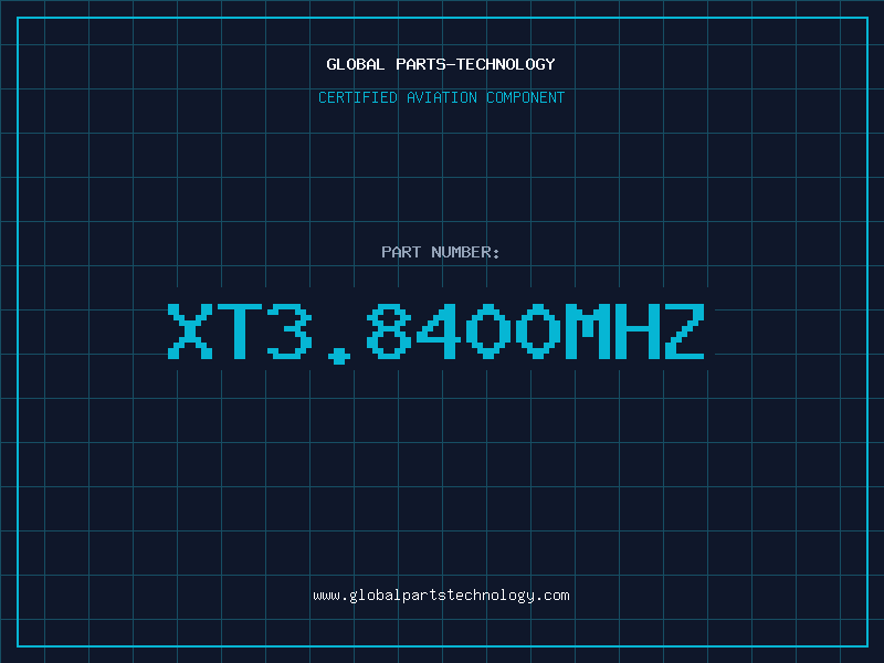Aviation Part XT3.8400MHZ