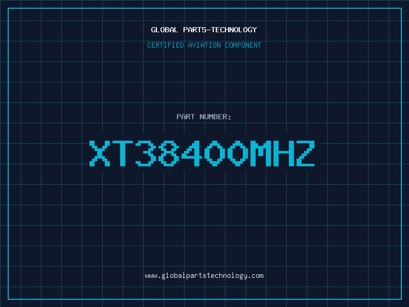 Aviation Part XT38400MHZ