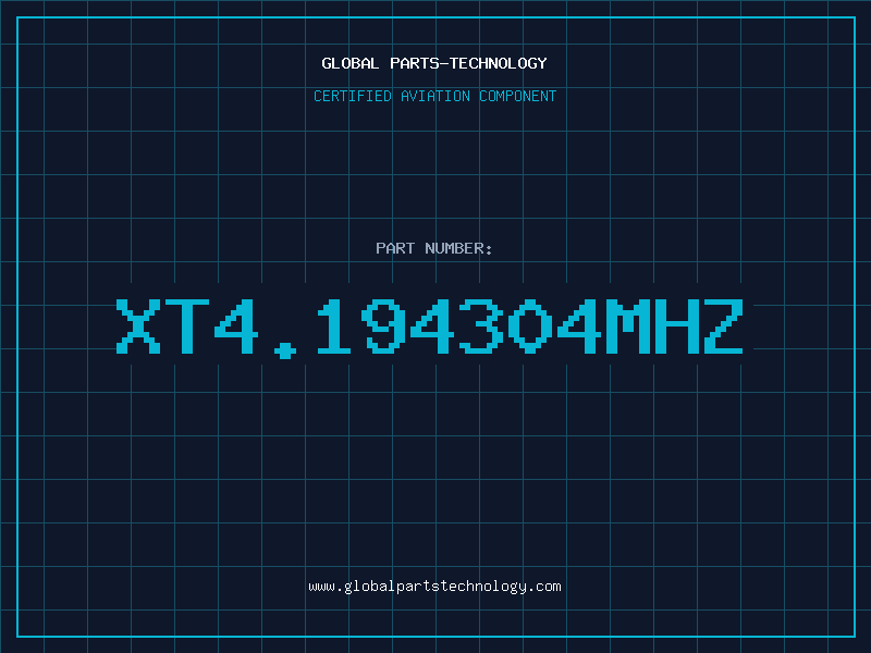 Aviation Part XT4.194304MHZ