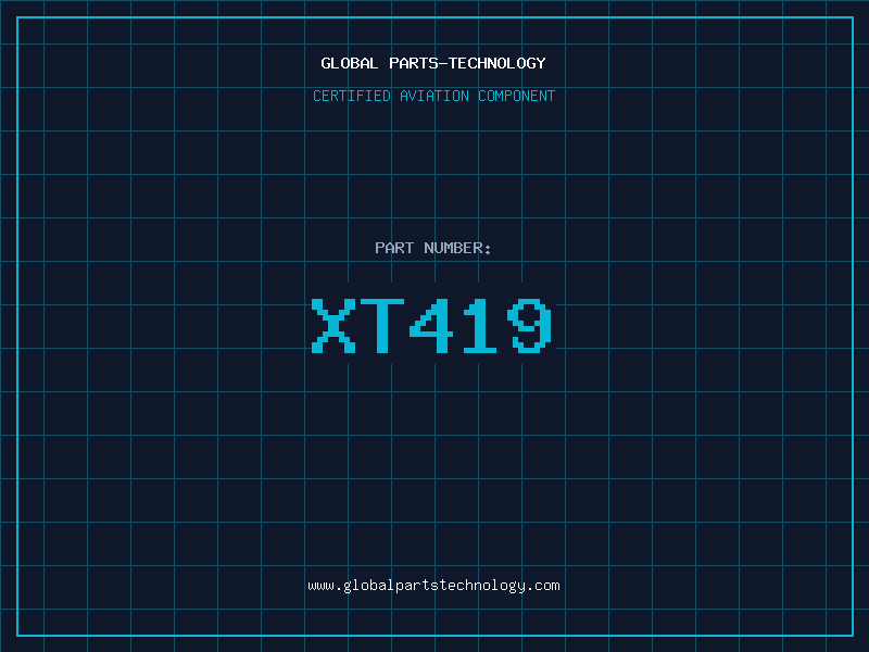 Aviation Part XT419