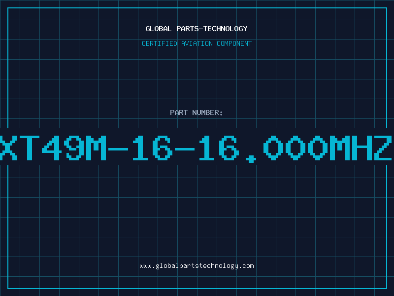 Aviation Part XT49M-16-16.000MHZ