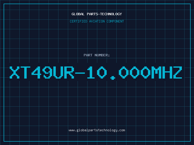 Aviation Part XT49UR-10.000MHZ