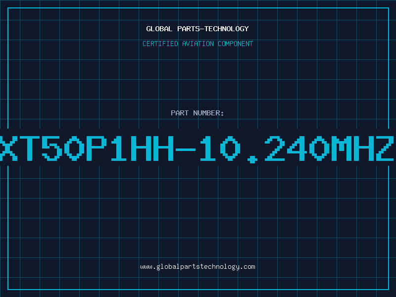 Aviation Part XT50P1HH-10.240MHZ