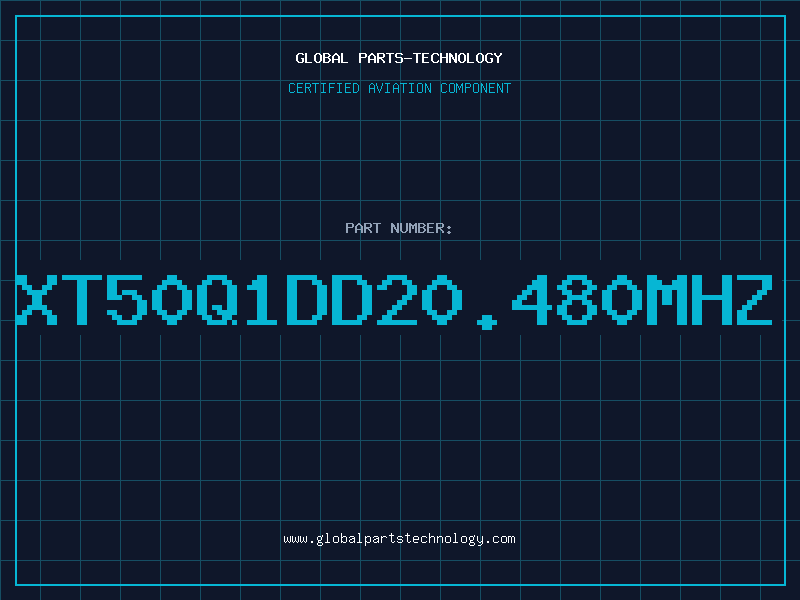 Aviation Part XT50Q1DD20.480MHZ