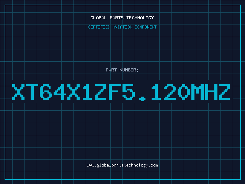 Aviation Part XT64X1ZF5.120MHZ