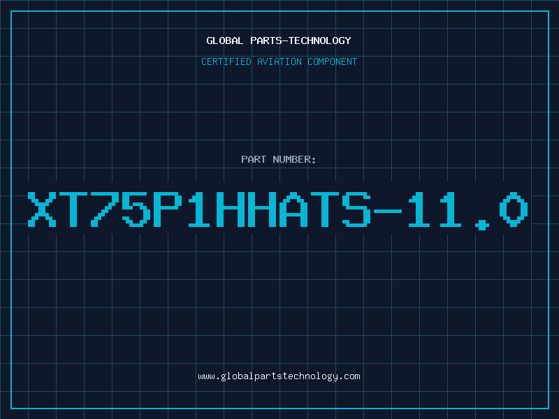 Aviation Part XT75P1HHATS-11.0