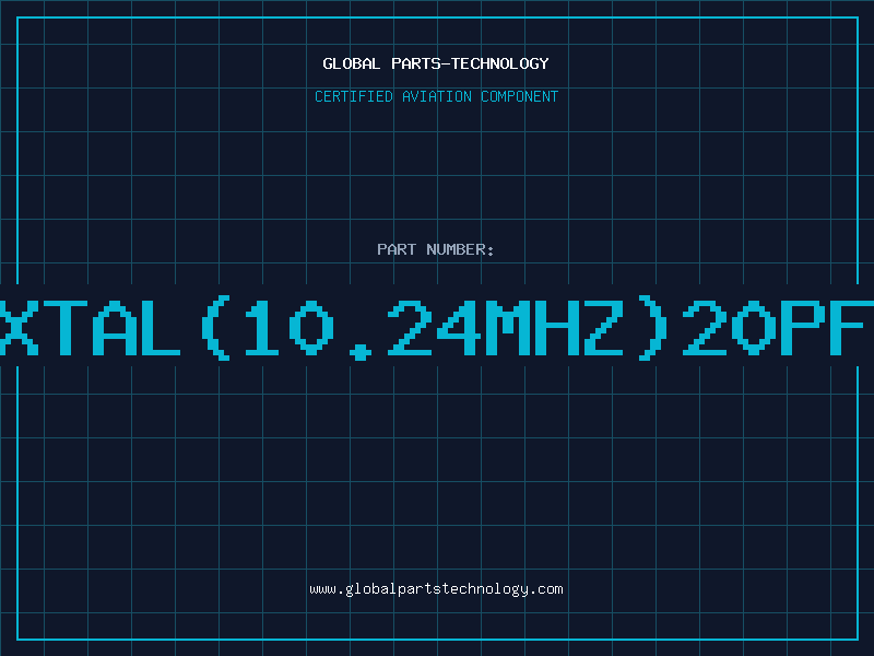 Aviation Part XTAL(10.24MHZ)20PF
