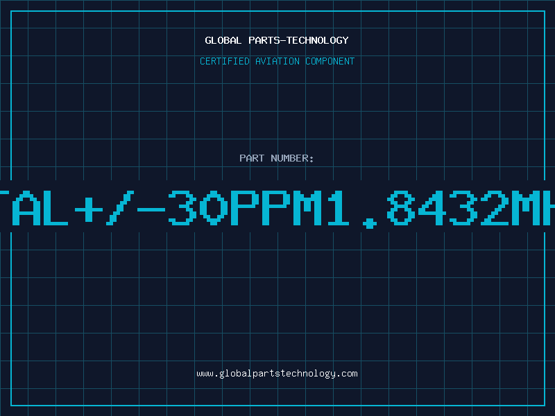 Aviation Part XTAL+/-30ppm1.8432MHz