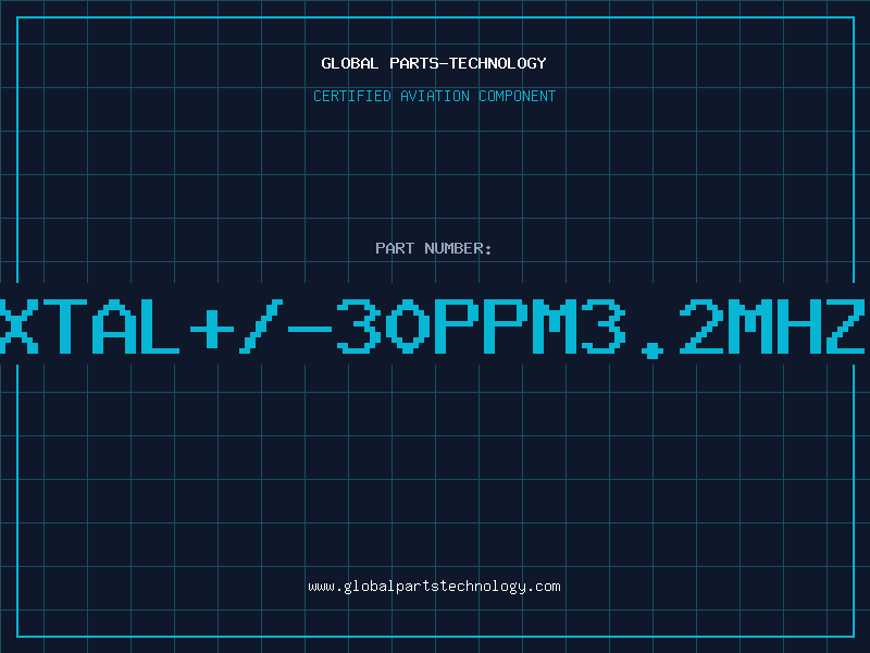 Aviation Part XTAL+/-30ppm3.2MHz