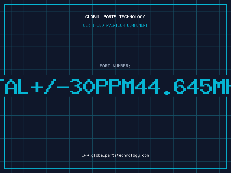Aviation Part XTAL+/-30ppm44.645MHz