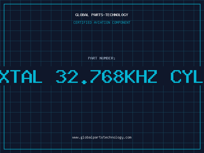 Aviation Part XTAL 32.768KHZ CYL