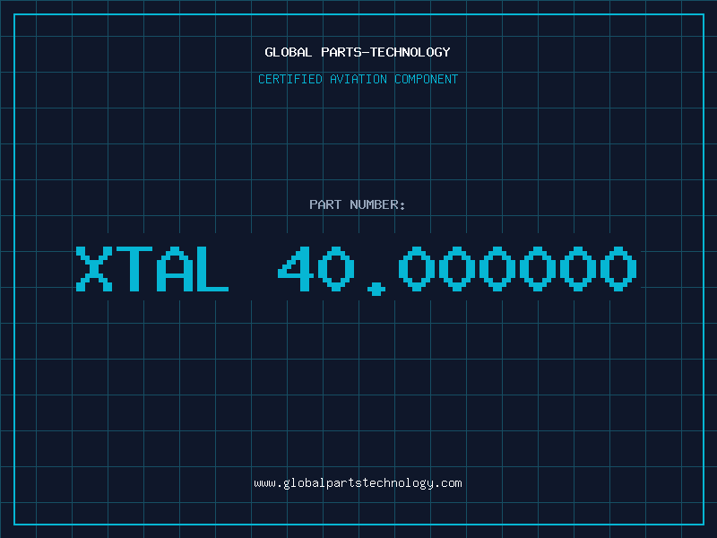 Aviation Part XTAL 40.000000