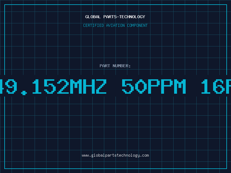 Aviation Part XTAL 49.152MHZ 50PPM 16PF SMD