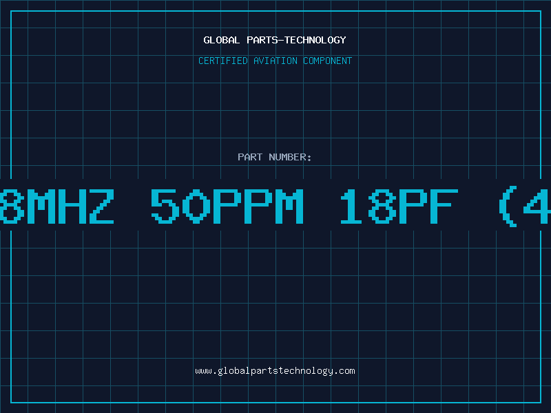 Aviation Part XTAL 56.448MHZ 50PPM 18PF (43-0240-000