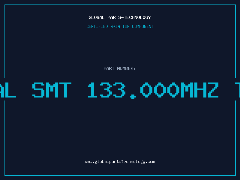 Aviation Part XTAL SMT 133.000MHZ T/R