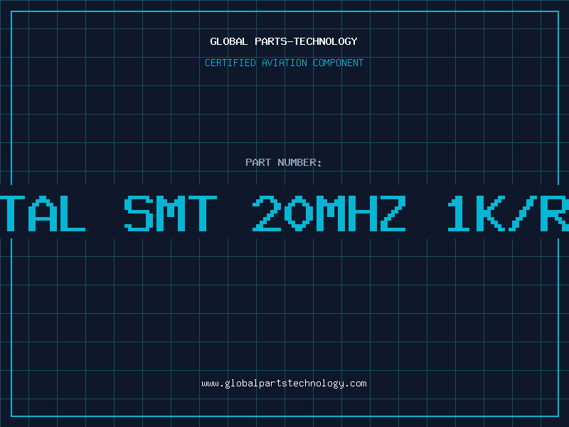 Aviation Part XTAL SMT 20MHZ 1K/RL