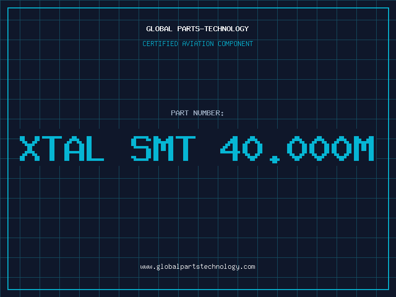 Aviation Part XTAL SMT 40.000M