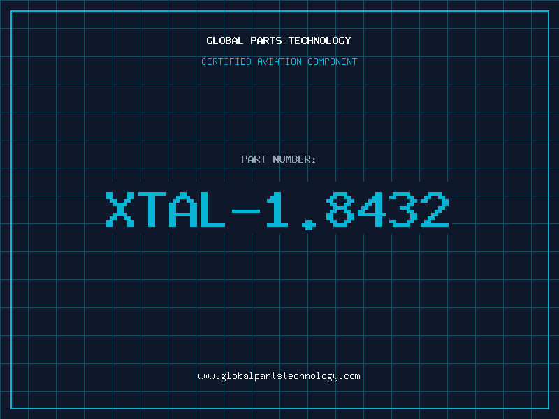 Aviation Part XTAL-1.8432