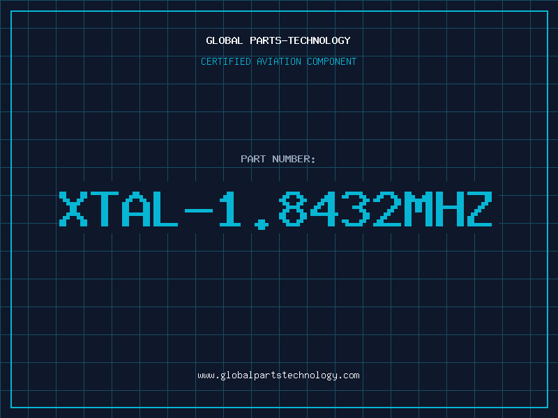 Aviation Part XTAL-1.8432MHZ