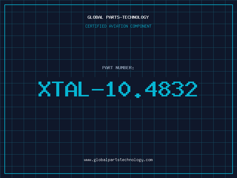 Aviation Part XTAL-10.4832
