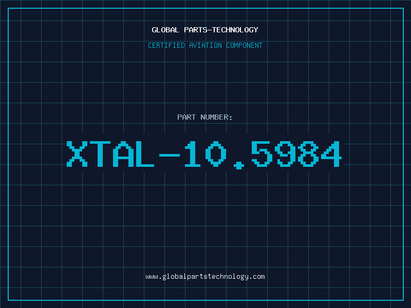 Aviation Part XTAL-10.5984