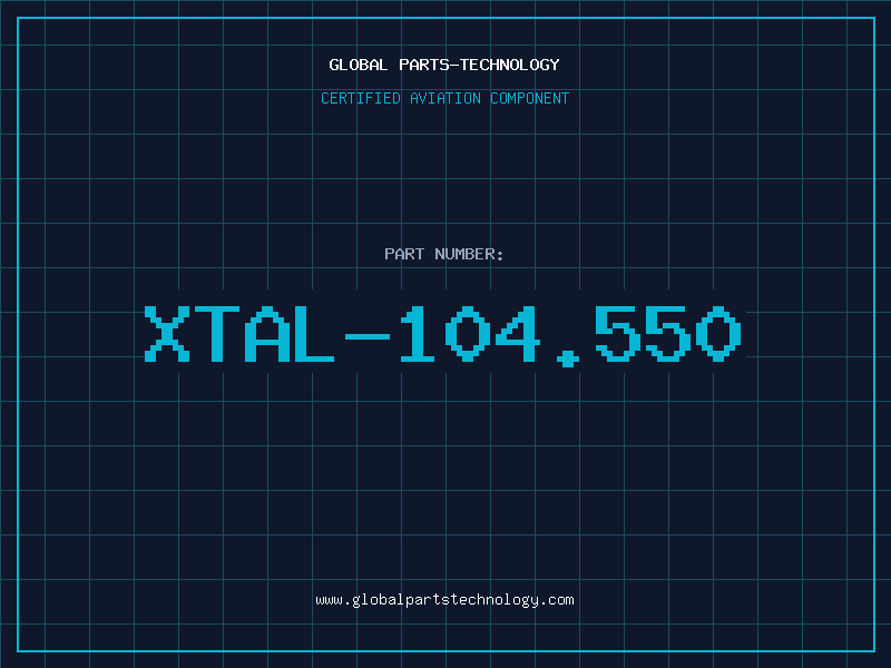Aviation Part XTAL-104.550