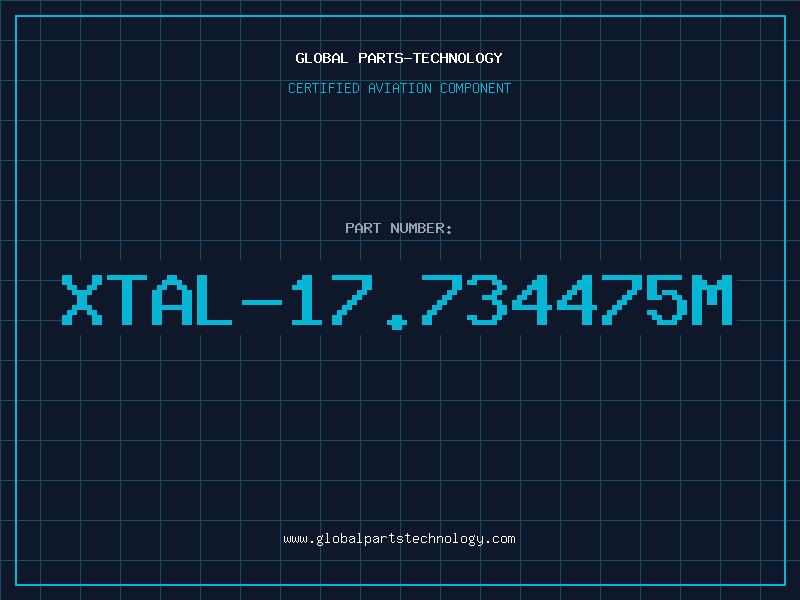 Aviation Part XTAL-17.734475M