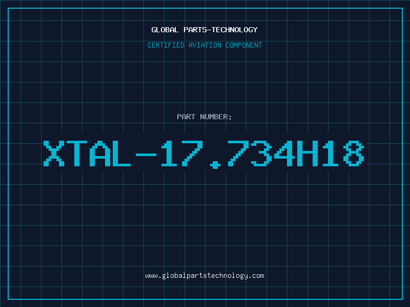 Aviation Part XTAL-17.734H18