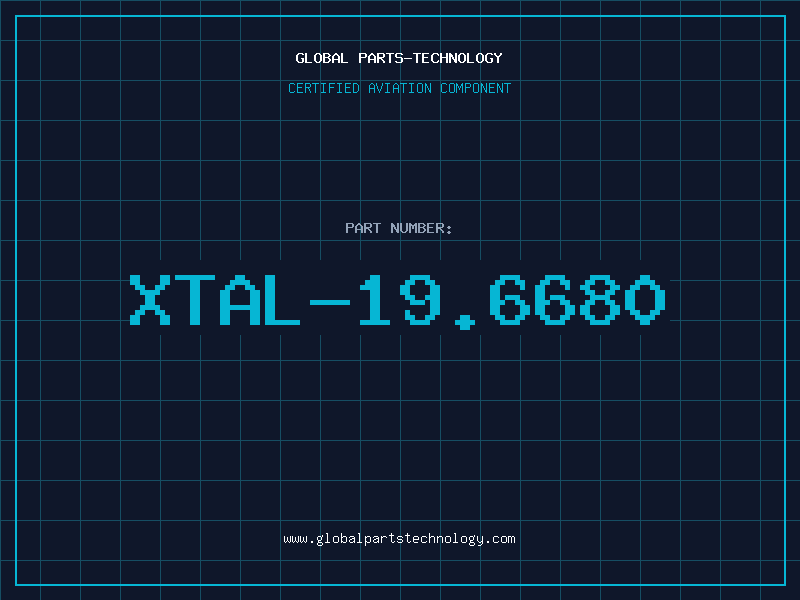 Aviation Part XTAL-19.6680