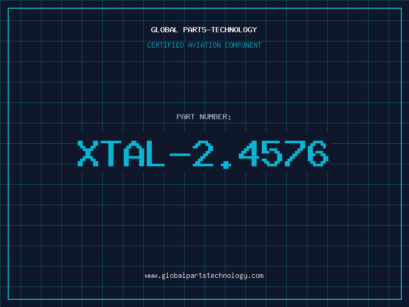 Aviation Part XTAL-2.4576