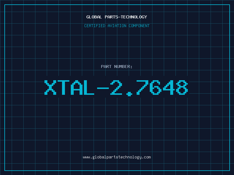 Aviation Part XTAL-2.7648