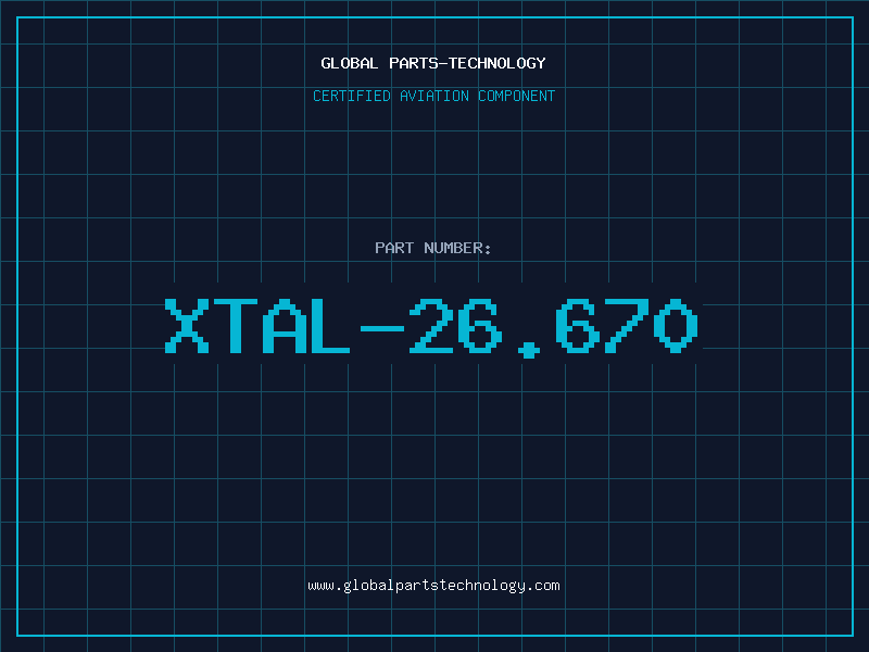 Aviation Part XTAL-26.670