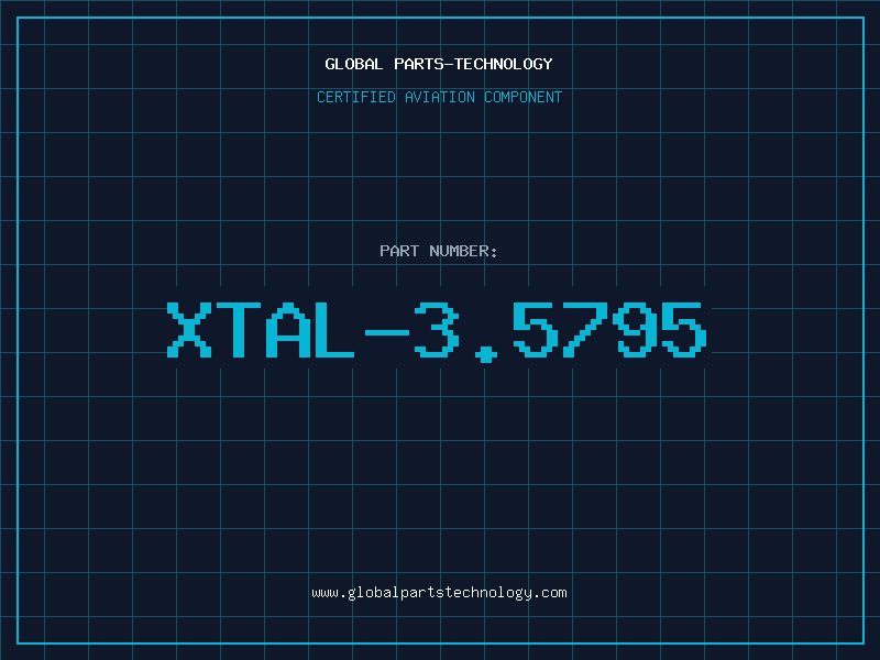 Aviation Part XTAL-3.5795