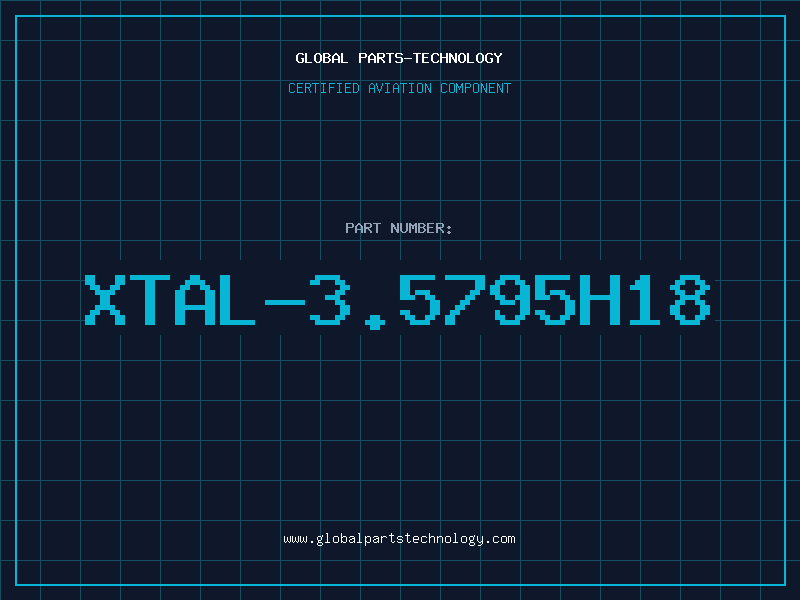 Aviation Part XTAL-3.5795H18