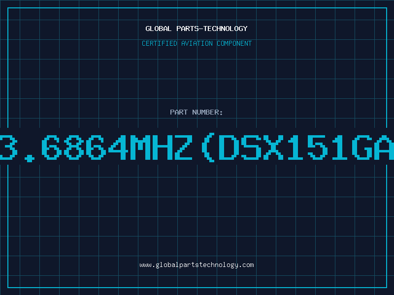 Aviation Part XTAL-3.6864MHZ(DSX151GA)-KDS