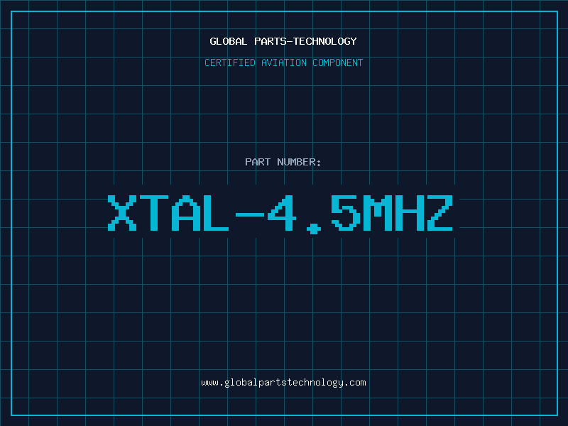 Aviation Part XTAL-4.5MHZ
