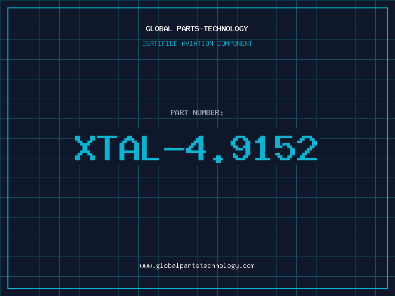 Aviation Part XTAL-4.9152